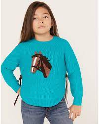 HORSIN' AROUND KIDS SWEATER
