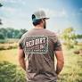 Red Dirt Tooled Leather Tee