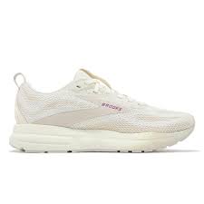BROOKS WOMENS TRACE 4 (COCONUT/ALMOND/PURPLE)