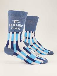 BLUE Q THE HANDYMAN MEN'S SOCKS
