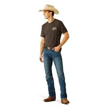 Ariat Men’s Brown Cocky Cowboy Graphic T-Shirt