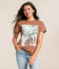Wrangler Women's Long Live Cowboys T-Shirt
