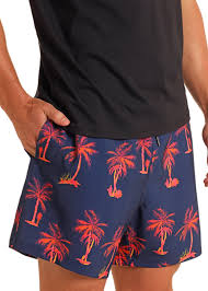 Rock & Roll Men's Royal Palm Swim Volley Shorts BM68W05970