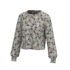 LOCAL GIRL Revive Crewneck-FLORA CAMO