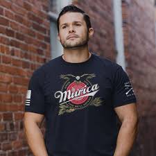 Grunt Style Murica Since 1776 Short-Sleeve T-Shirt Men