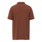 Hooey Mens "The Weekender" Embossed Aztec Polo Shirt Rust
