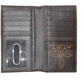Ariat Western Mens Wallet Rodeo Leather Shield Concho Dark Rowdy Brown
