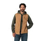 Wrangler Men's Quilt Lined Rancher Vest Tobacco Brown