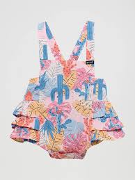 WRANGLER Baby Girl's Western Printed Ruffle Bodysuit