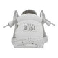 HEY DUDE WALLY SOX STONE WHITE