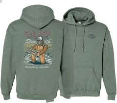 Old Row The Master Baiter Pigment Dyed Premium Hoodie