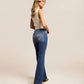 7 FOR ALL MANKIND WOMEN'S Dojo Tailorless Trouser Stretch Jean-GALE