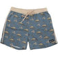 Hooey  "Breaker" Blue Hog Print Board Short