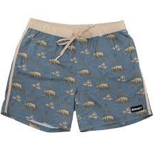Hooey  "Breaker" Blue Hog Print Board Short