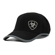 Ariat Women's Logo Pony Tail Ponyflo Ball Cap - Black