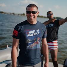 Grunt Style Greetings From The Gulf Of America T-Shirt - Midnight Navy