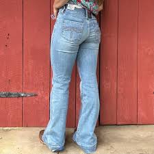Rock & Roll Ladies Double Waistband High Rise Trouser