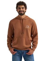 Wrangler Men's Forever Wild & Free Desert Hoodie