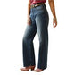 Ariat Women's Dark Wash Ultra High Rise Tomboy Relaxed Straight Denim Jeans