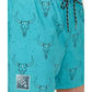 Rock & Roll Denim Men's Caribbean Long Horn Stretch Volley Shorts
