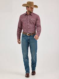 WRANGLER Men's Cody Johnson Two Pocket Western Snap Shirt