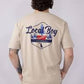 LOCAL BOY Banquet T-Shirt-LATTE
