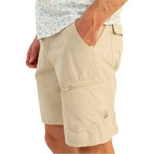 HUK Men's Next Level 10.5-inch Short-Overcast Grey or Khaki