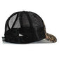 Ariat Embroidered Logo Black Cheetah Ponytail Cap A300031001