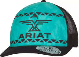 Ariat Ladies Turquoise Thunderbird Trucker Cap A300088233
