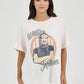 Wrangler®Women's Willie Nelson Oversized Band Tee