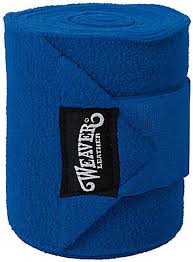 WEAVER Polo Leg Wraps, 4-Pack-BLUE