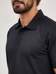 Wrangler ATG Men's Chesapeake Polo Shirt-Black