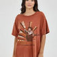 Wrangler Women's 112361081 Oversized George Strait Tee Shirt