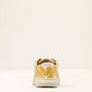 ARIAT WOMENS HILO DOODLE MUSTARD STEER HEADS