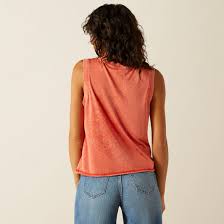 Ariat Women's Desert Club Tank Top - Chili