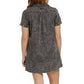 HOOEY WOMENS Denali Denim Chambray Shirt Dress