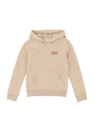 Wrangler Boy's Long Live Cowboys Pullover Hoodie in Trench Coat