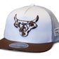 LOST CALF COWHIDE WHITE/BROWN KIDS