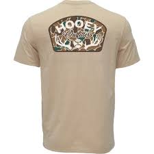 Hooey Youth "Outfitters" Tan Camo Graphic T-Shirt HT2615TN-Y
