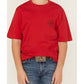 Ariat Boys' Buffalo Flag Short Sleeve Graphic T-Shirt