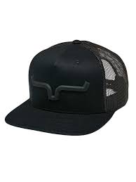 Kimes Ranch Black Super Charged Trucker Hat UHA0000177-BLK