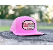 RED DIRT HAT RAWHIDE-PINK
