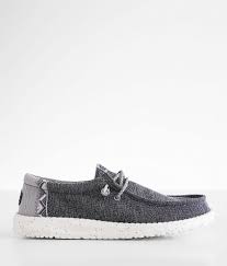 HEY DUDE WALLY COASTLINE BLACK/WHITE