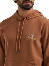 Wrangler Men's Forever Wild & Free Desert Hoodie