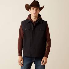 Ariat Mens Canvas Rancher Vest
