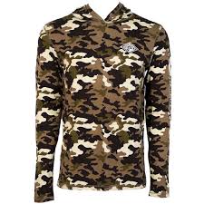 Hooey "Hooded Captain" Camo Long Sleeve T-shirt