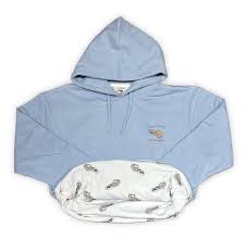 Pimp Shrimp Inlet Blue Mid-Weight Hoodie