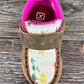 TWISTED X Infant's Driving Moc PINK SPECKLE