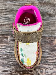 TWISTED X Infant's Driving Moc PINK SPECKLE