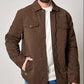 Kimes Ranch Men's Dickson Quilted Shirt Jacket DARK BROWN